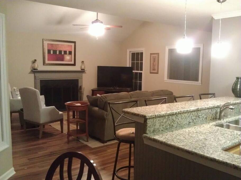 Living Room and Kitchen