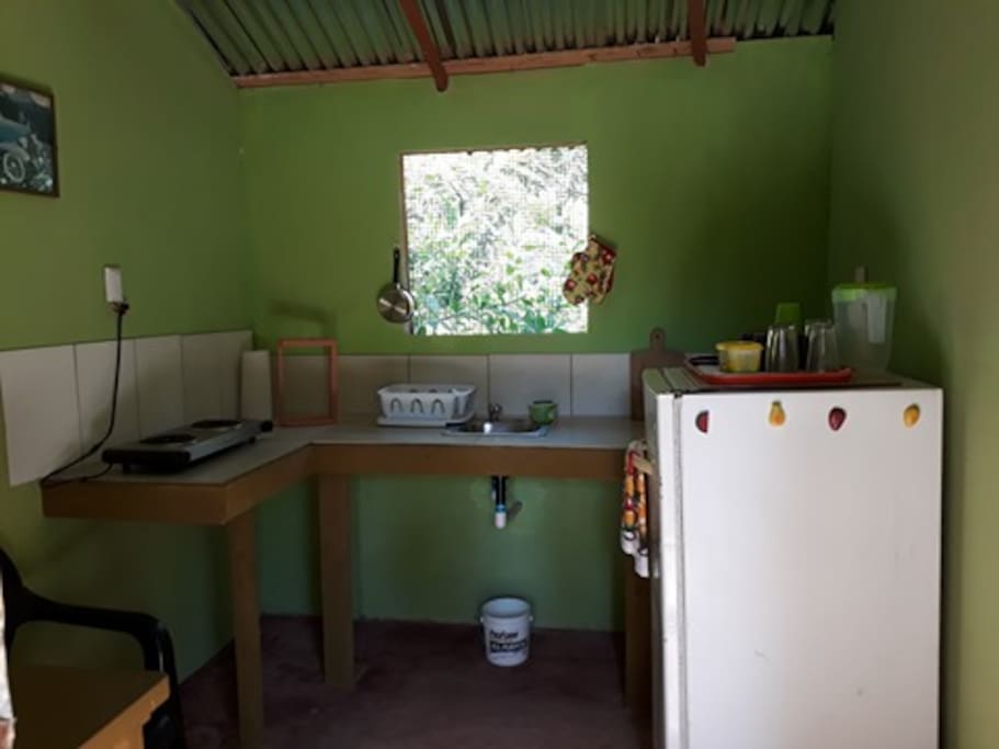 Kitchen next to the accomodation