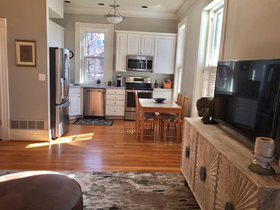 Photo taken from Living Room looking into Kitchen