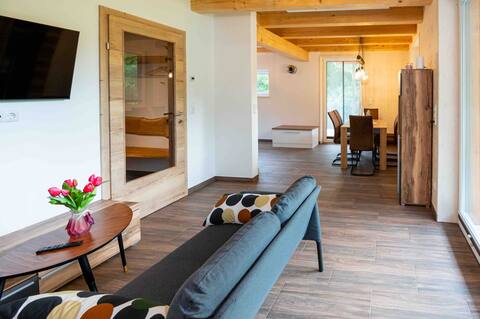 New chalet on the water