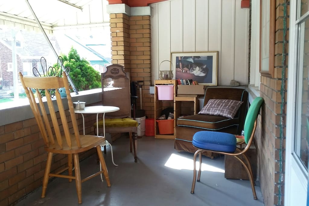 Front Porch exclusive to Guests