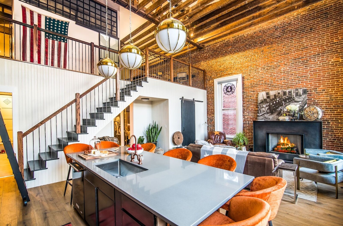 Curated visual reference: Penthouses For Rent In Dc Reference: The Historic Dc Firehouse 4 Penthouse Unit