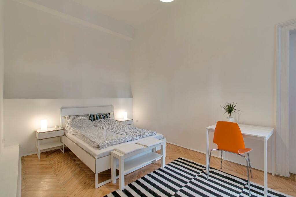 Bedroom 1 with a king size bed