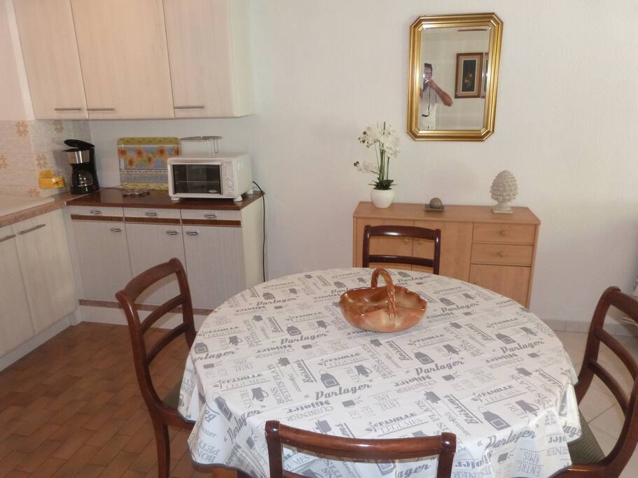 Cuisine ouverte sur séjour