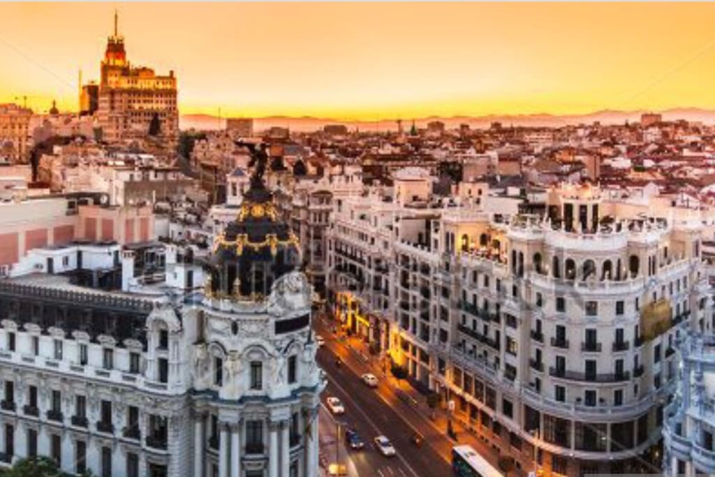 Gran Via, Madrid