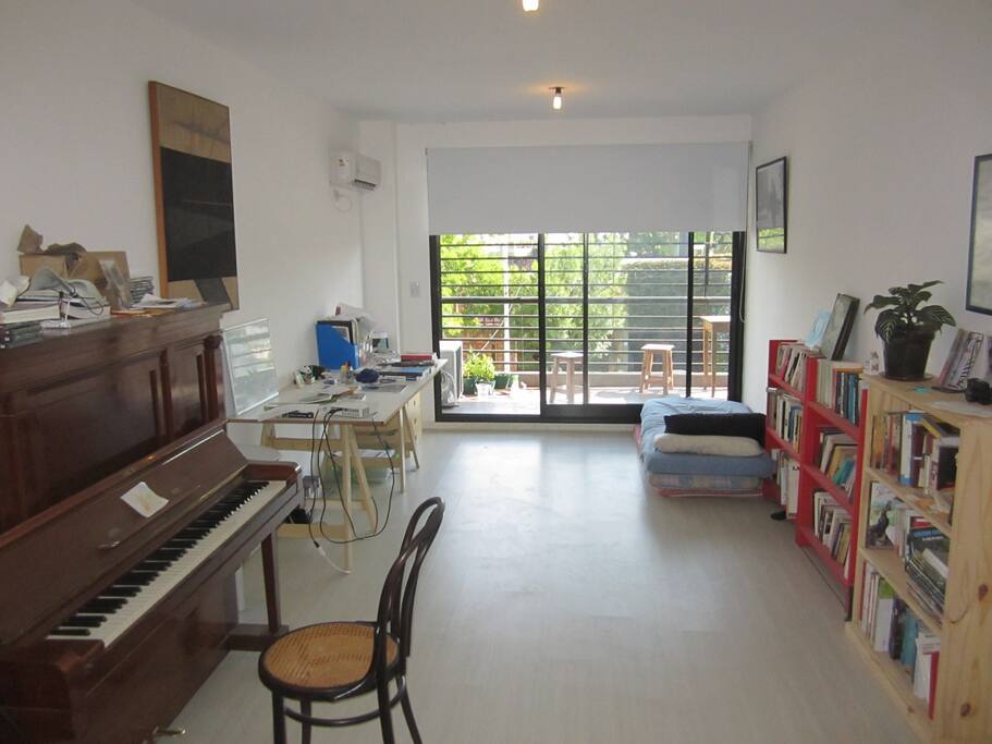 Spacious living-room.