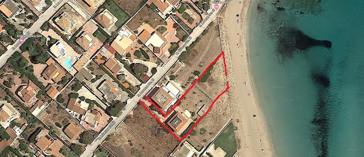 ubicación de villa y parque de playa privado