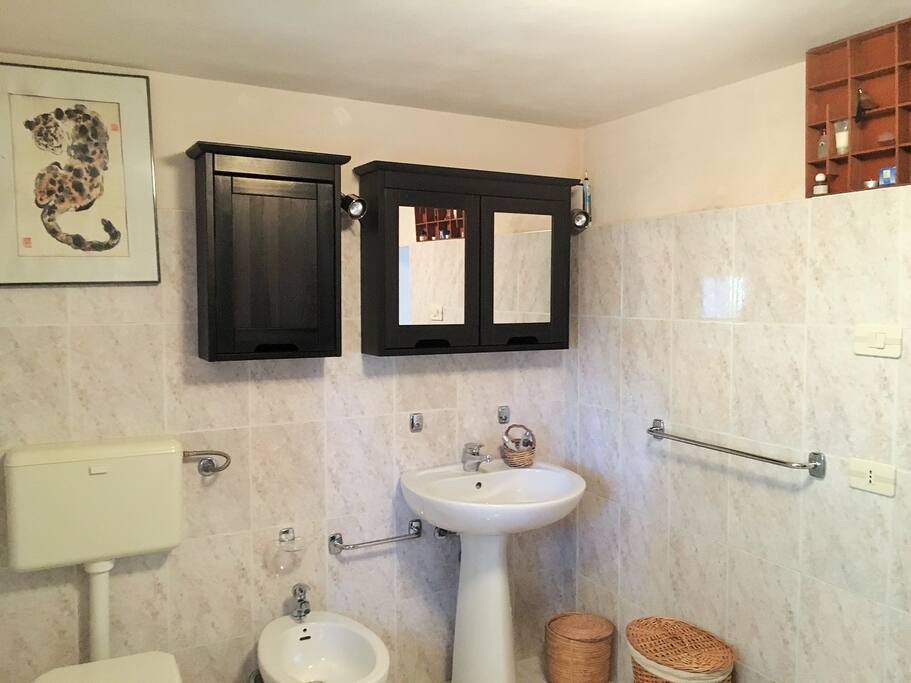 Private bathroom with walk-in shower