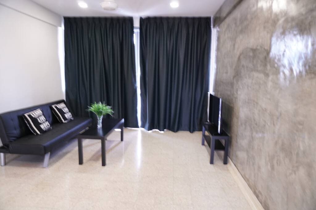 Minimalist inspired living space