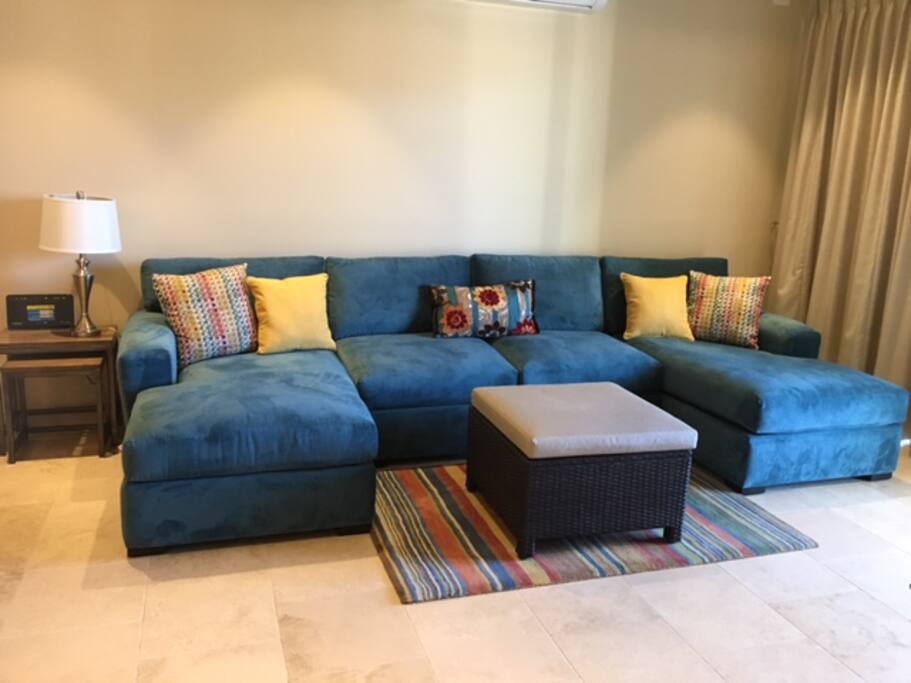 Living Room w/full size sofa bed