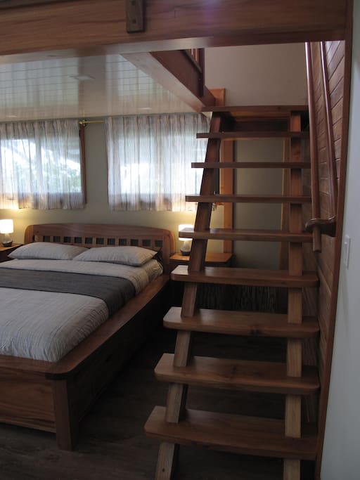 Access to Loft Bed Space