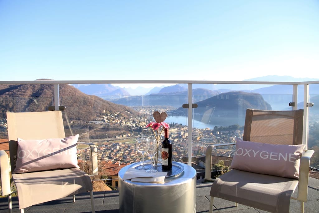 Loft Mirage on lake Lugano