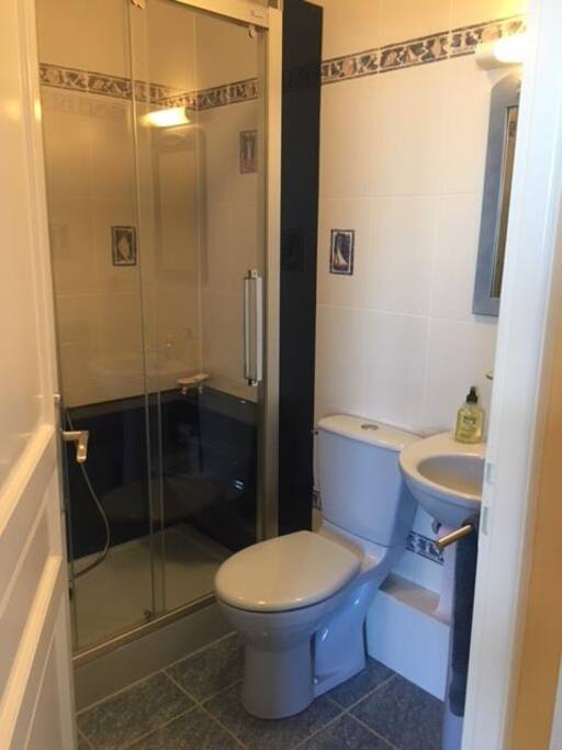 Salle d eau avec toilette
