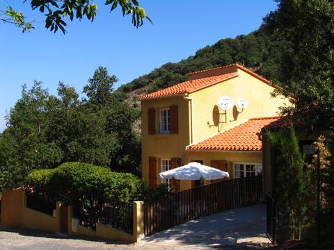 Villa located in a calm valley