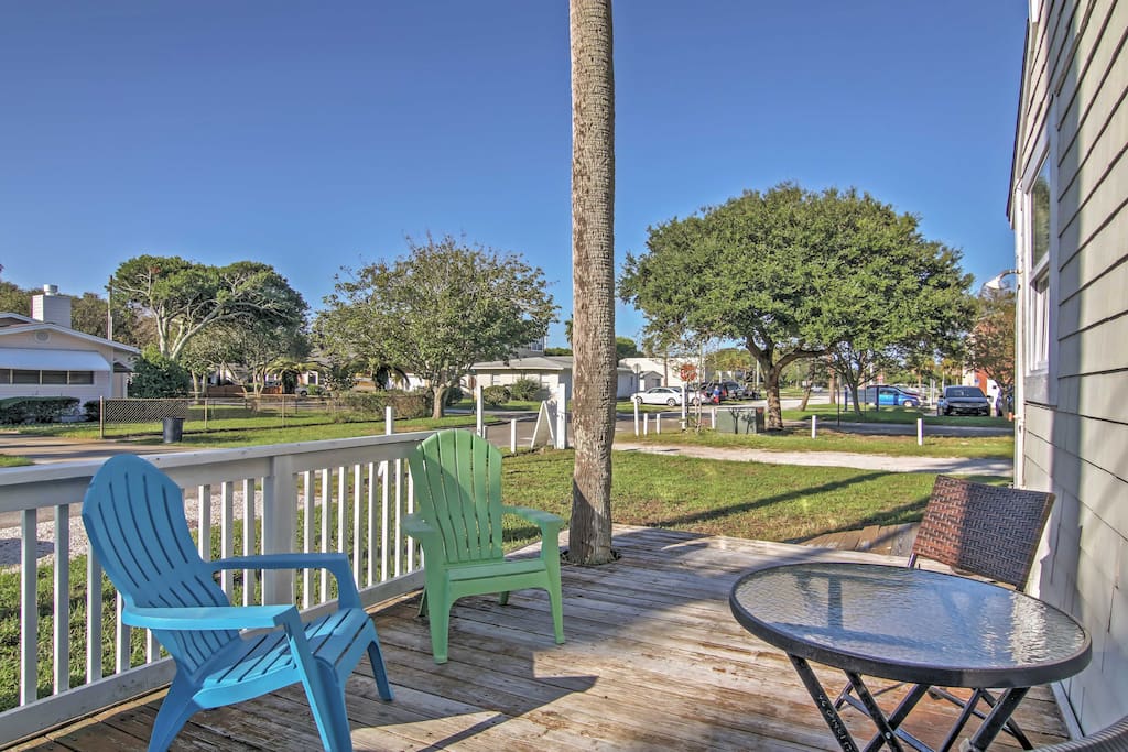 Front deck