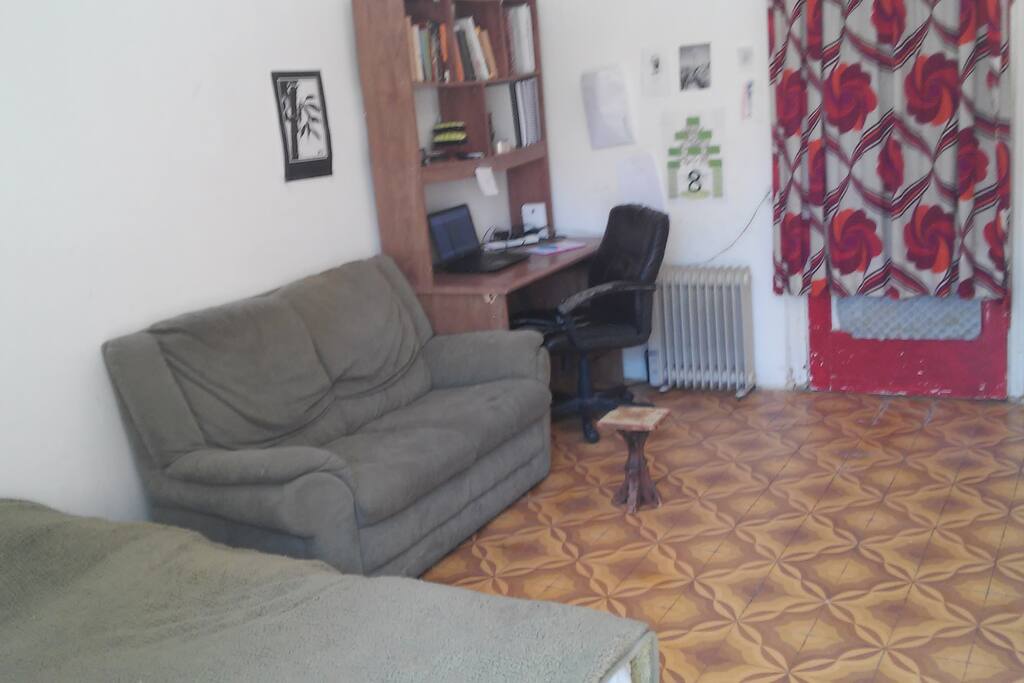 couch and desk