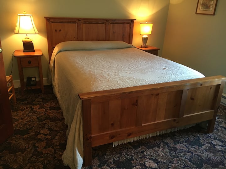 Green Room for 2 at the blue Pelican inn Houses for Rent in Central Lake, Michigan, United