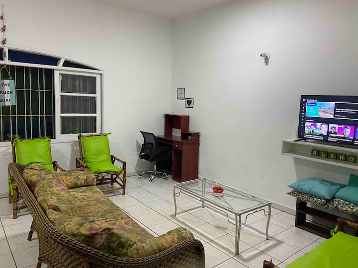 CASA DA CATE- Churras e wifi - 200m from the beach