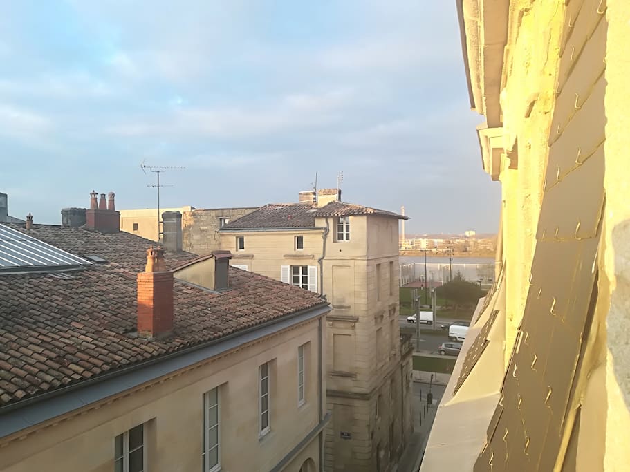 Au bord de la Garonne.