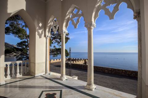 MAIOR seaview terrace  aMALFI COAST FREE PARKING