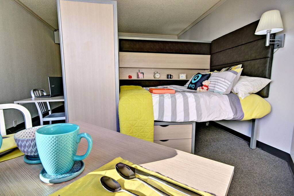 Spacious Bed