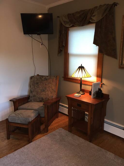Relaxing reading chair
