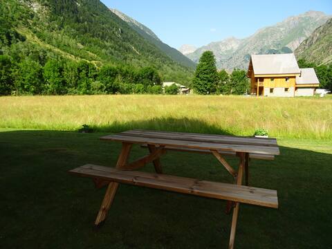 Appt 2/4 pers in chalet, Ground floor, Pool