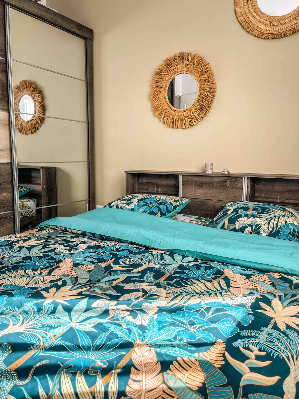 Chambre double de la Villa Cap Zen