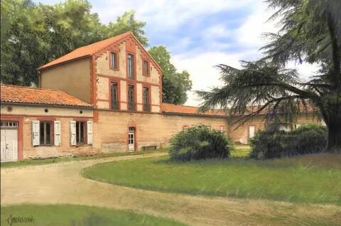 Gite in the heart of Château Flotis ( Winery)