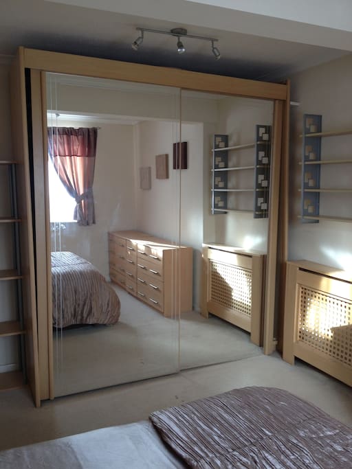 Large Mirrored wardrobe