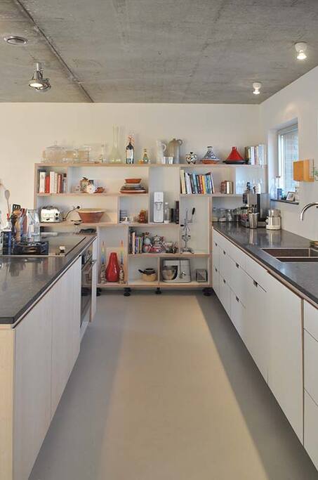 kitchen loads of cook books