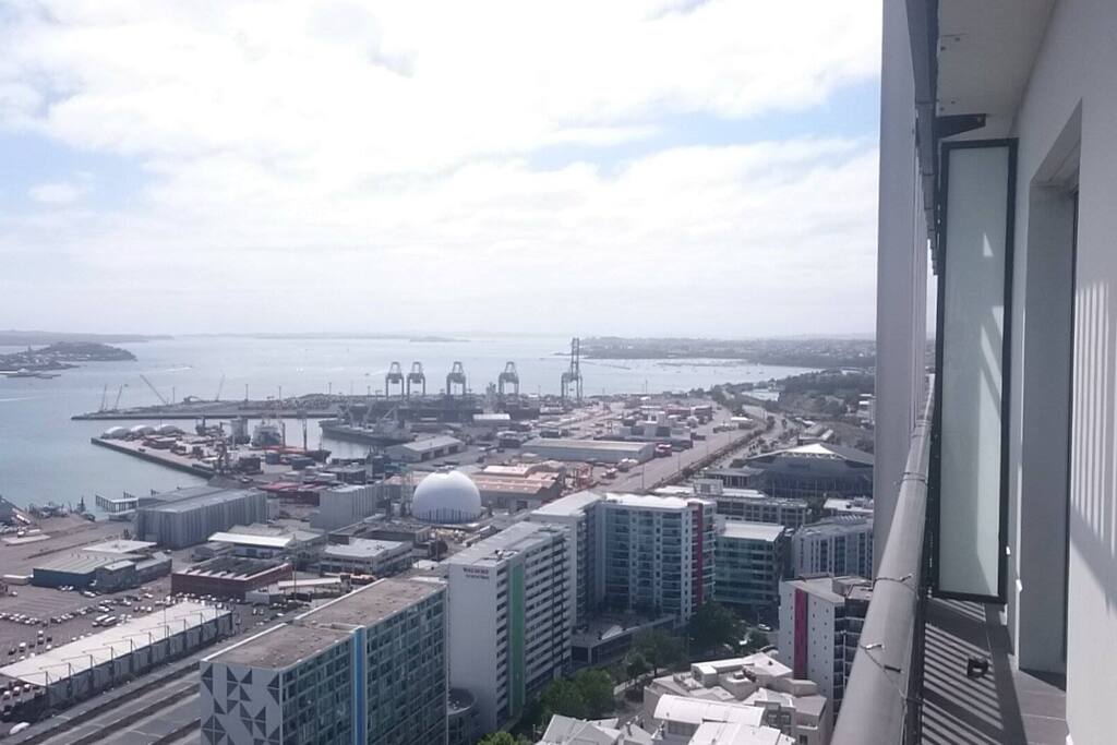View from lounge balcony