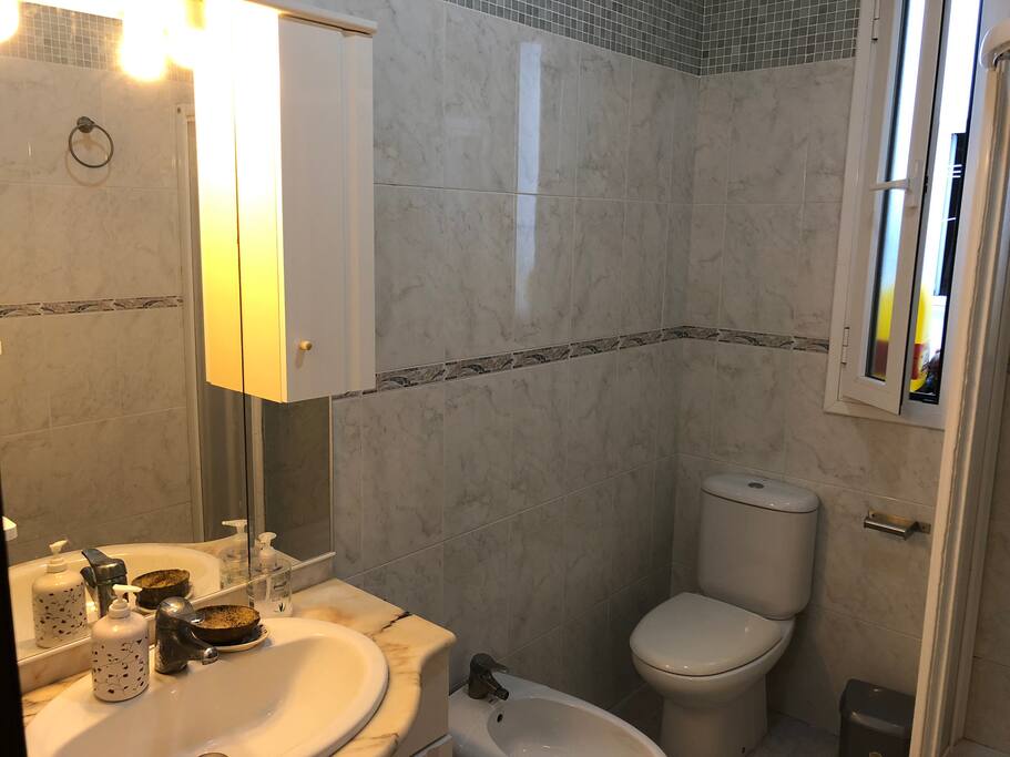 Baño privado para los huéspedes