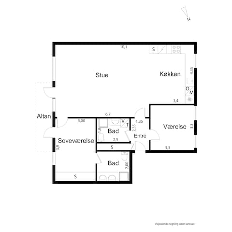 Lux modern apartm in City/with 2 full bathrooms gallery image 4