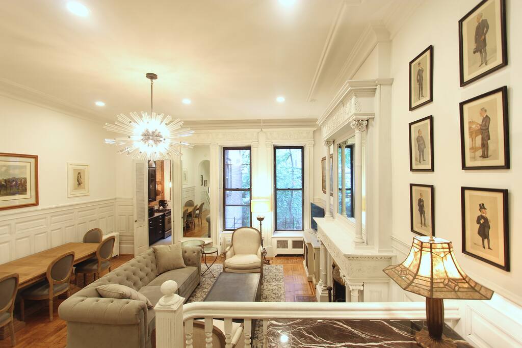Living Room from elevated work-desk platfrom