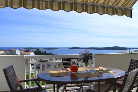 Top performing Airbnb: Guest House Novak, amazing view 2 in Hvar