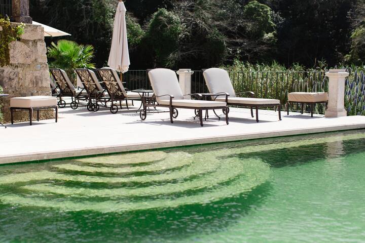 Cozy country home, fireplace, pool in nature gallery image 5