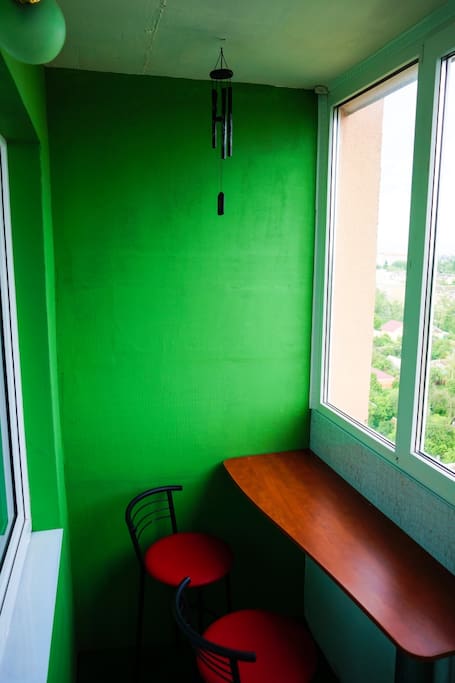 Balcony in your room