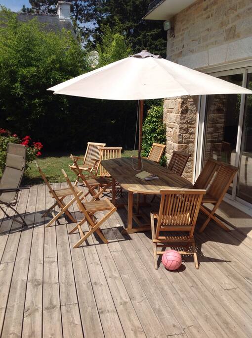 Terrasse plein sud