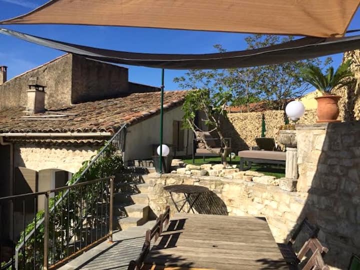 Maison De Charme En Pierre 3kmd'aix - Ventabren