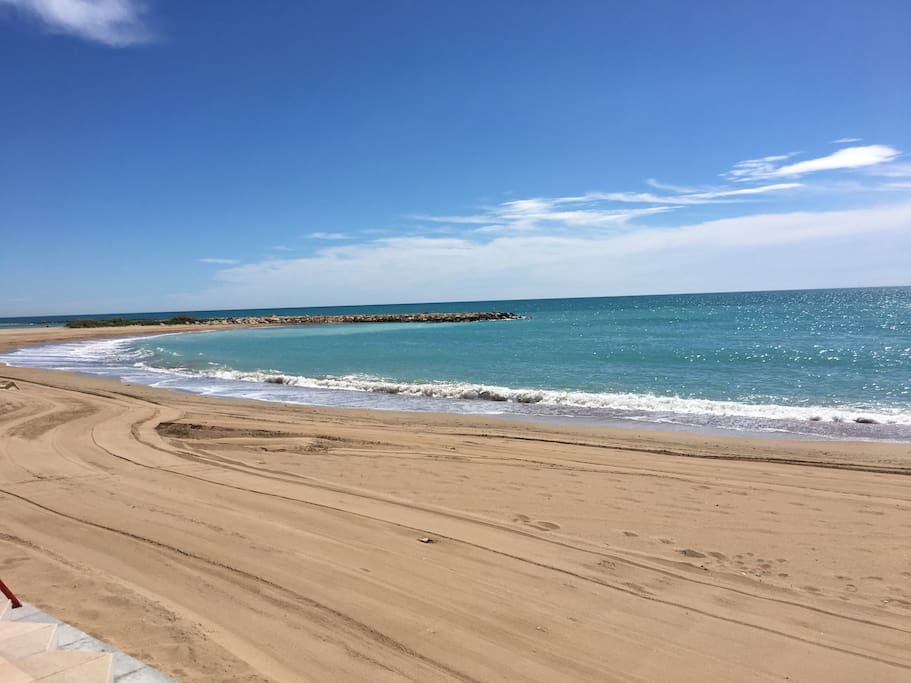 La plage de Vinaròs