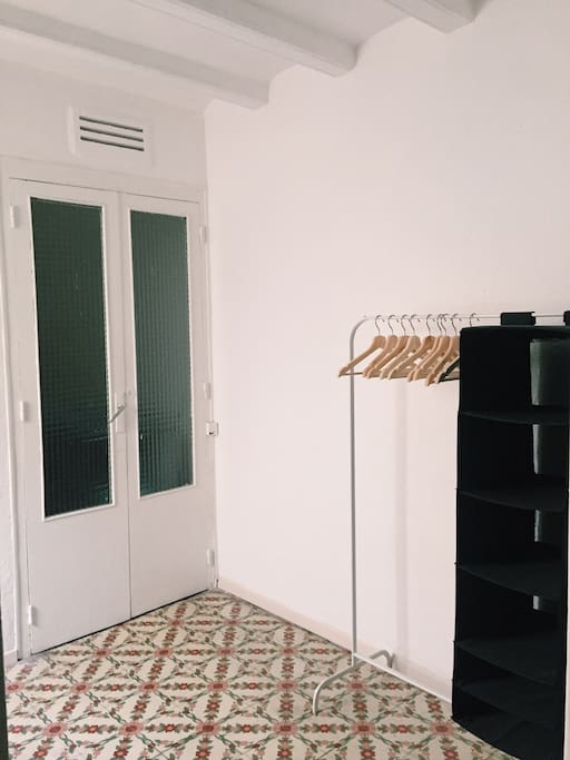 The door of the room