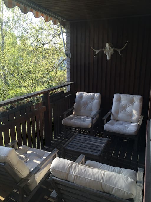Balcony to chill ot and watch the sunset