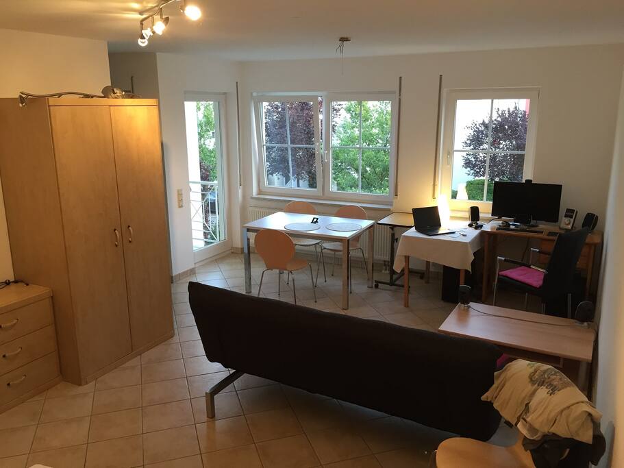 Rear view of the main room.