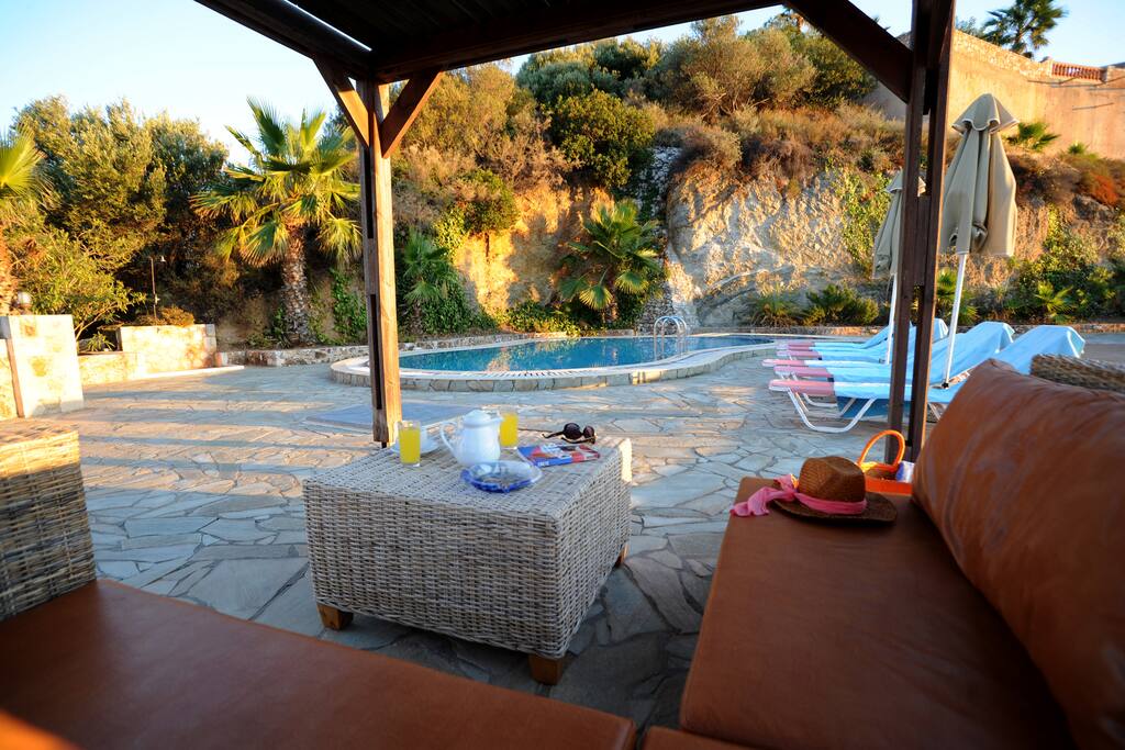 pool area - villa anastasia