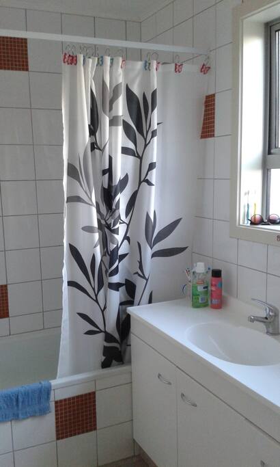 Share our bathroom...