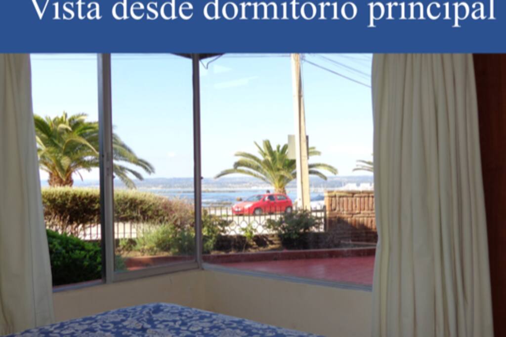 Vista desde el dormitorio principal