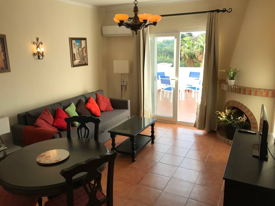 The living room
