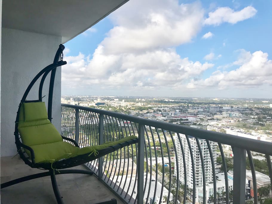 Balcony City View