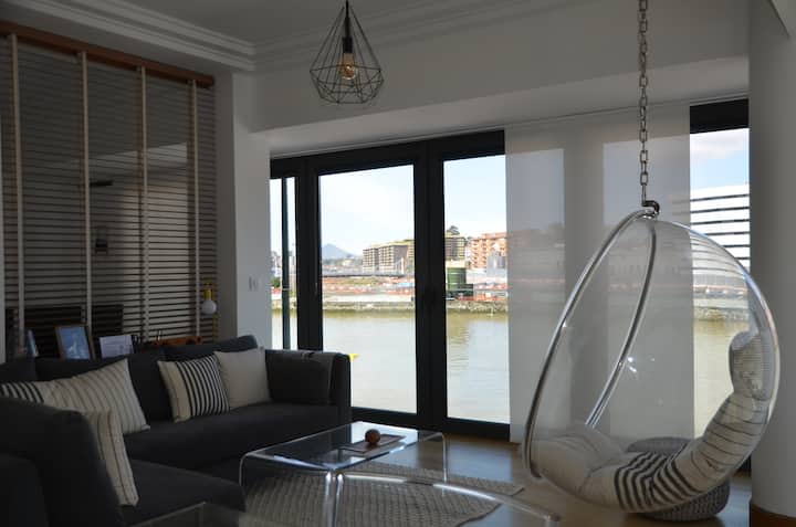 Studio Avec Vue Sur Le Fleuve à Bilbao - Santurce
